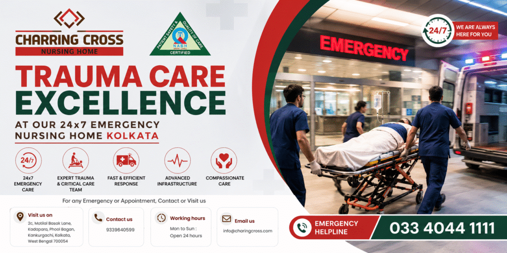 24x7 emergency nursing home Kolkata