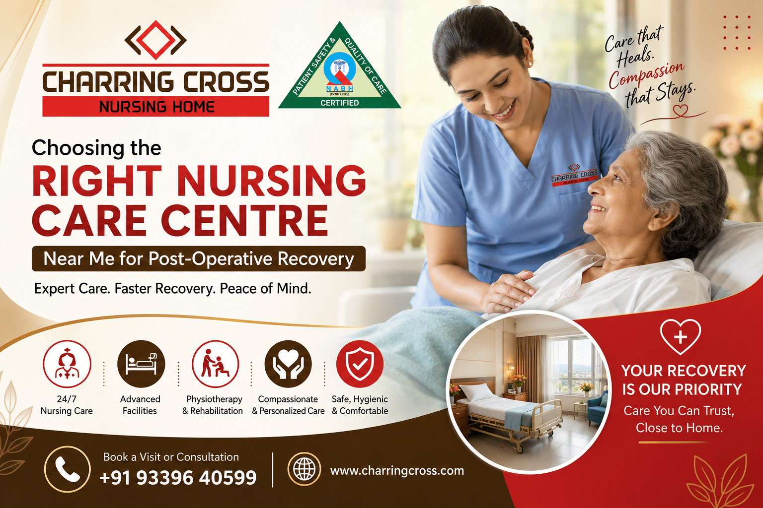 Choosing the Right Nursing Care Centre Near Me for Post-Operative Recovery