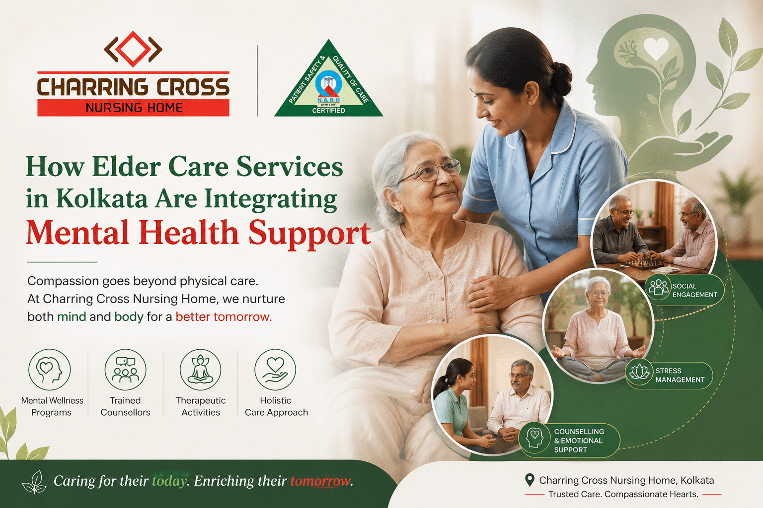 How Elder Care Services in Kolkata Are Integrating Mental Health Support