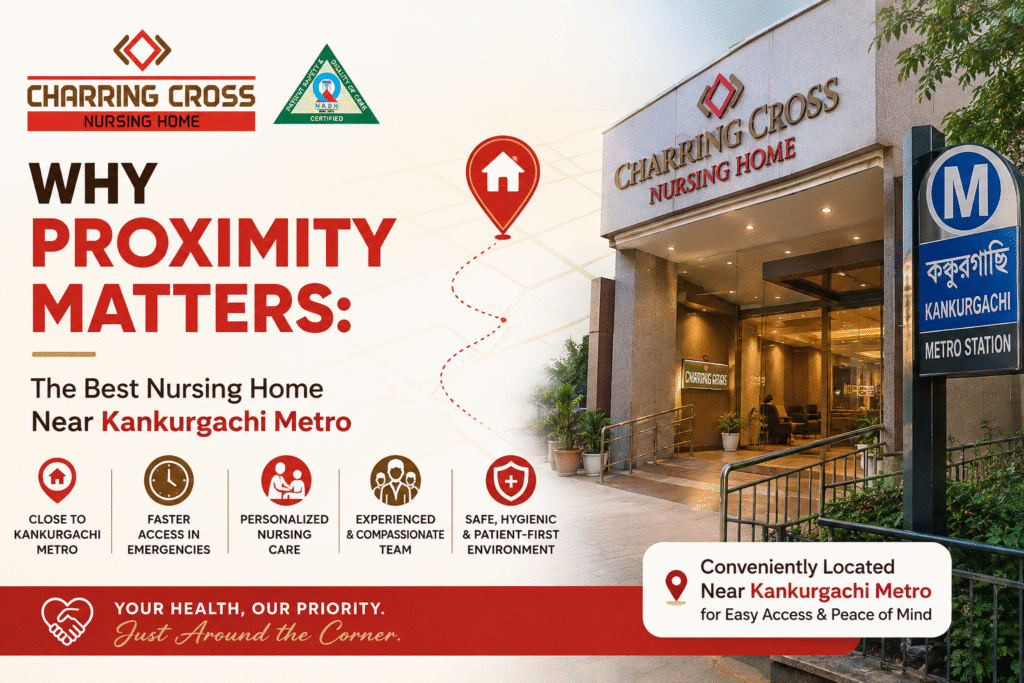 best nursing home near Kankurgachi Metro