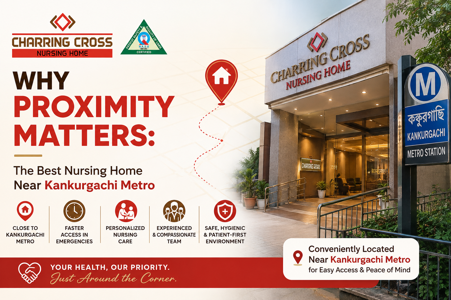 Why Proximity Matters: The Best Nursing Home Near Kankurgachi Metro